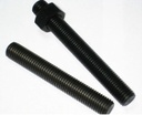 THREADED ROD, 5/8" x 95MM, PITCH-11, WITH 2 HEXAGONAL NUTS, ASTM A193 B7, ASTM A194 GR 2H 