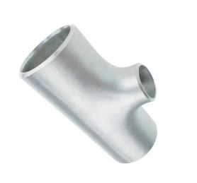 [FIT HA BW WP304L SCH10S 130R L*F] STAINLESS STEEL BUTT-WELD REDUCING TEE, 2" × 1", SCHEDULE 10S, ASTM A403 WP304L, ASME B16.9